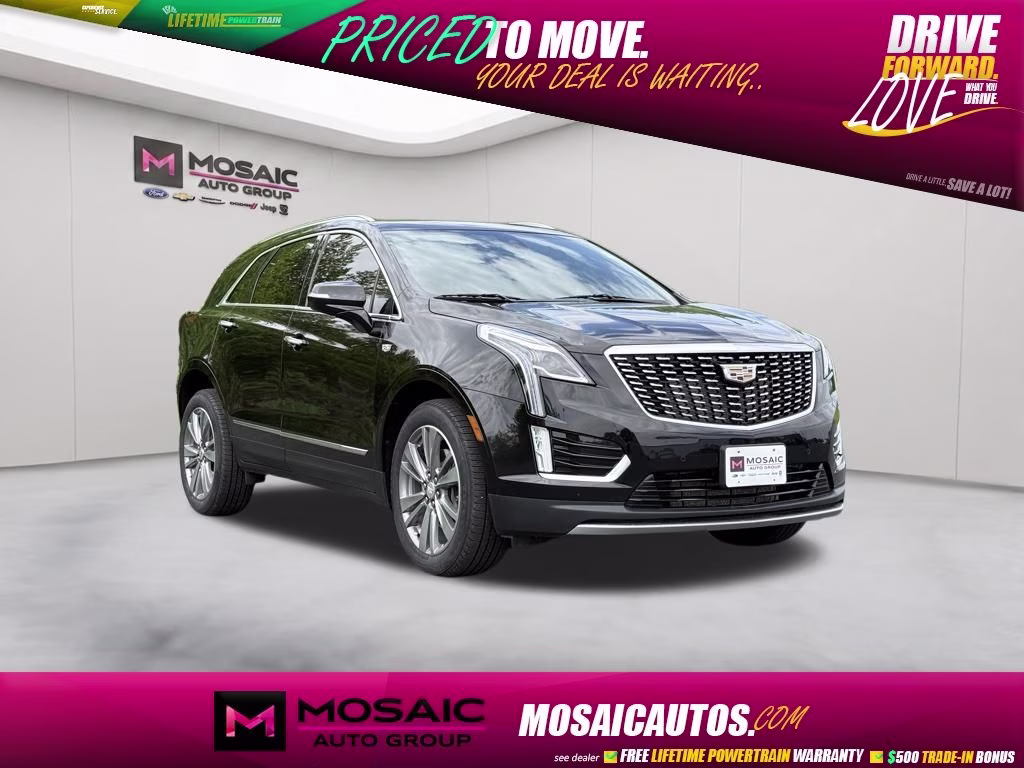 2021 Stellar Black Metallic Cadillac XT5 Premium Luxury AWD SUV