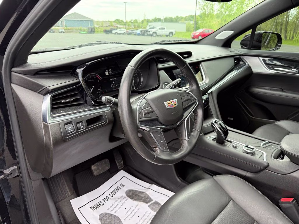 2021 Stellar Black Metallic Cadillac XT5 Premium Luxury AWD SUV