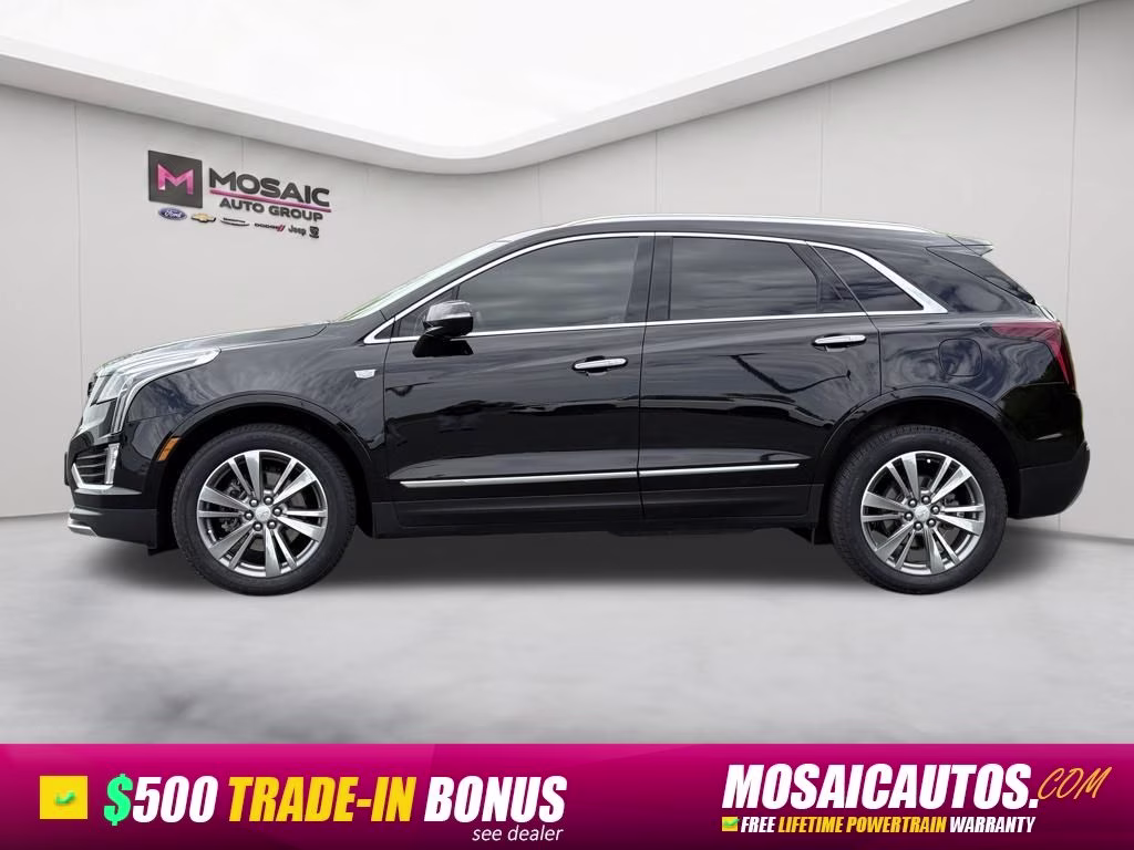 2021 Stellar Black Metallic Cadillac XT5 Premium Luxury AWD SUV