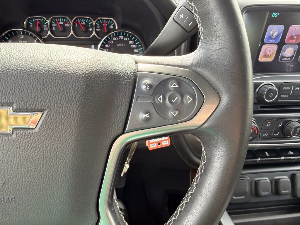 2017 Deep Ocean Blue Metallic Chevrolet Silverado 1500 LTZ 4X4 Truck