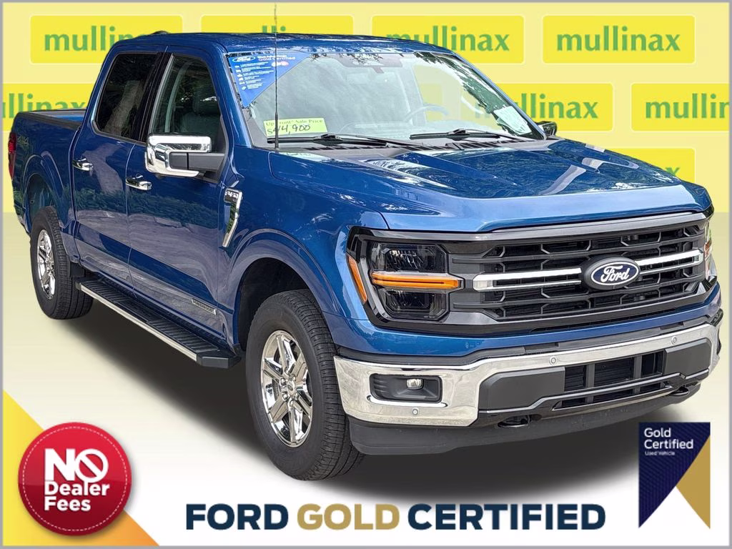 2025 Atlas Blue Metallic Ford F-150 XLT 4X4 Truck