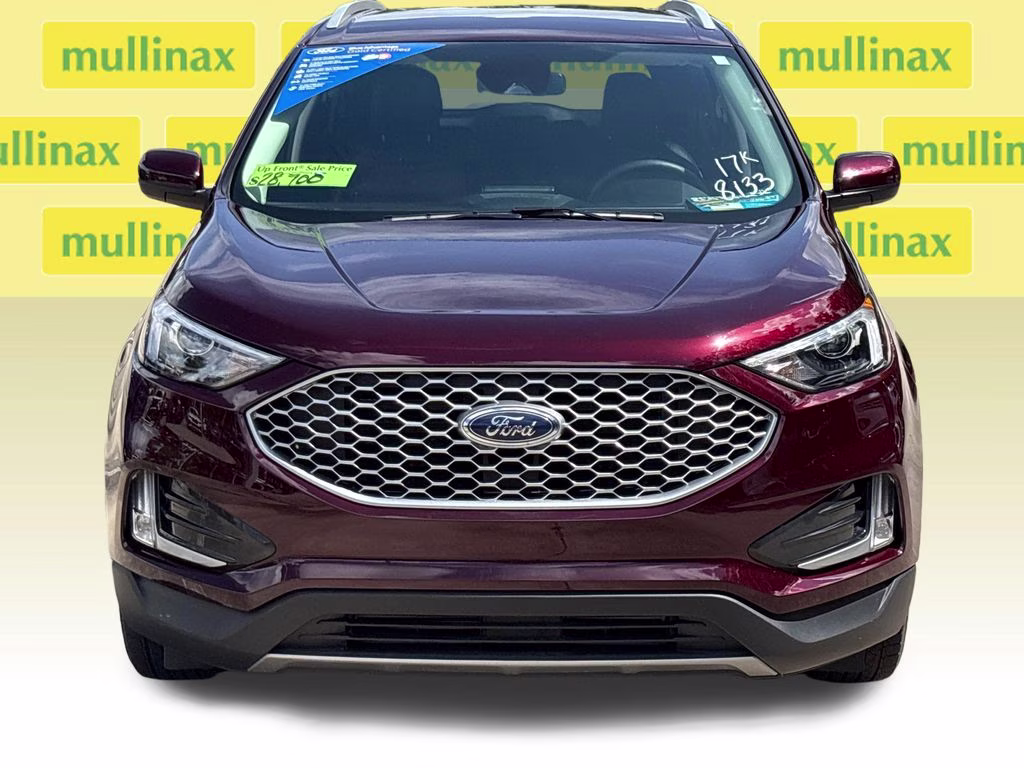 2024 Burgundy Velvet Metallic Tinted Clearcoat Ford Edge SEL AWD SUV