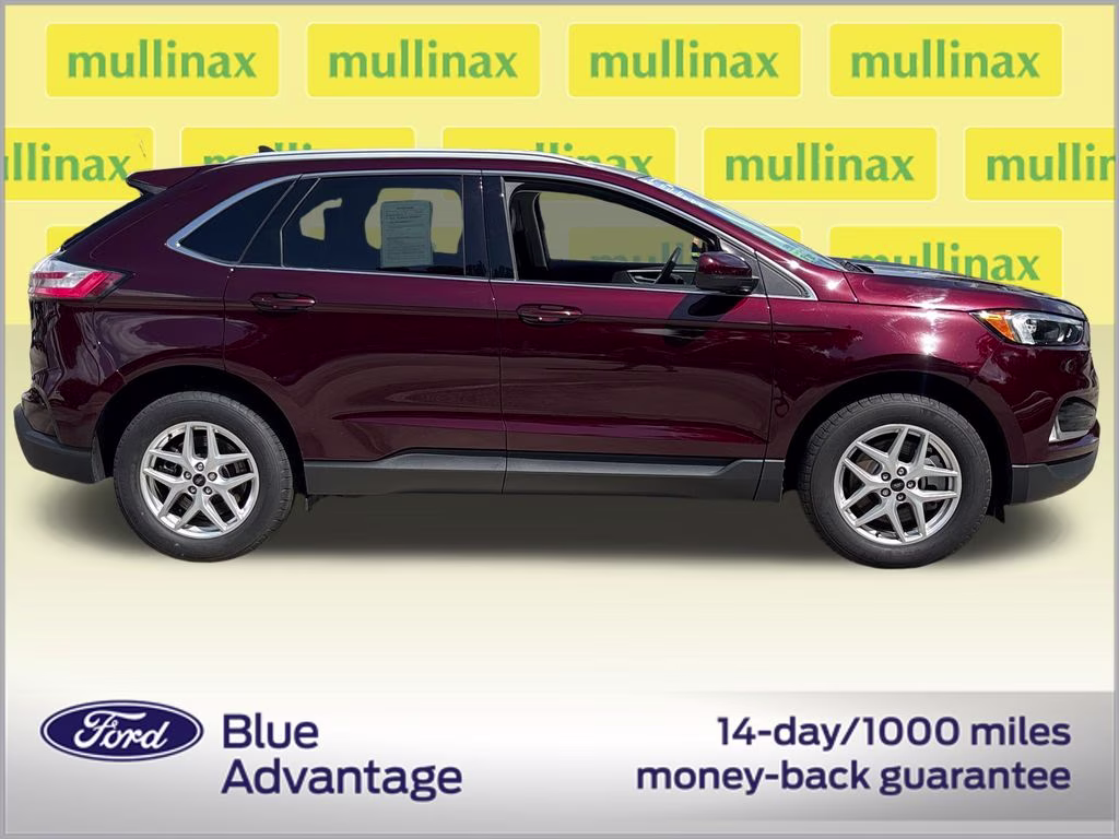 2024 Burgundy Velvet Metallic Tinted Clearcoat Ford Edge SEL AWD SUV