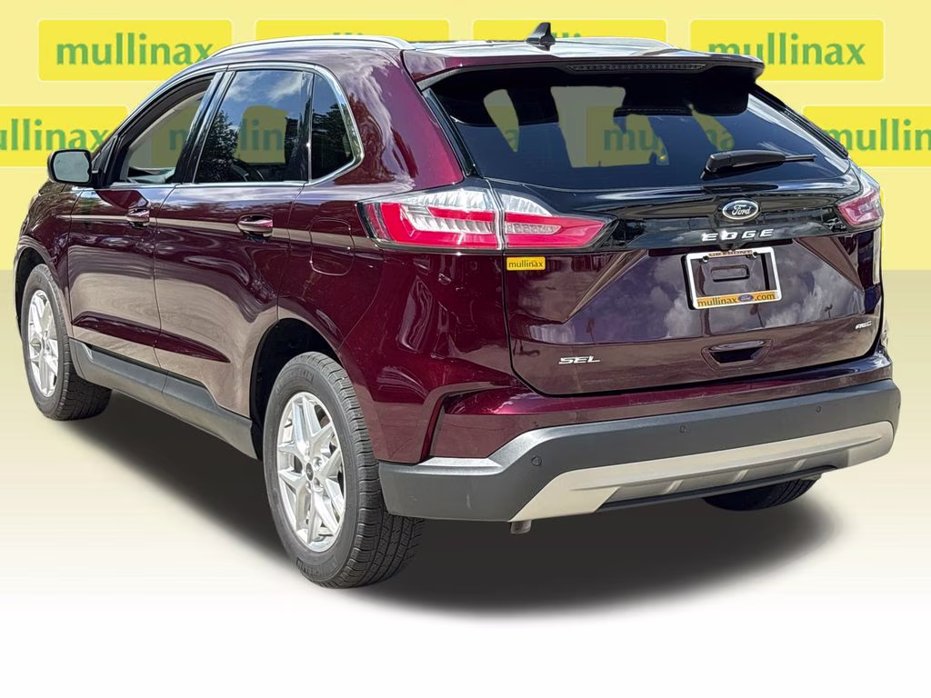 2024 Burgundy Velvet Metallic Tinted Clearcoat Ford Edge SEL AWD SUV