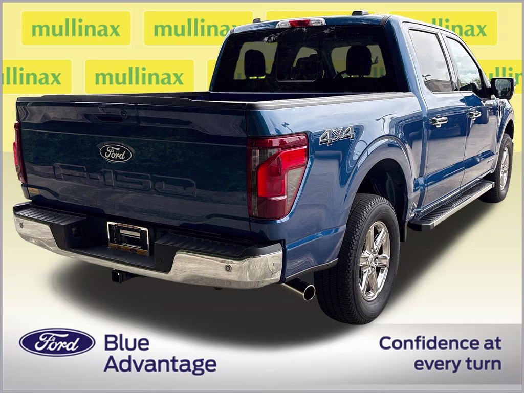 2025 Atlas Blue Metallic Ford F-150 XLT 4X4 Truck