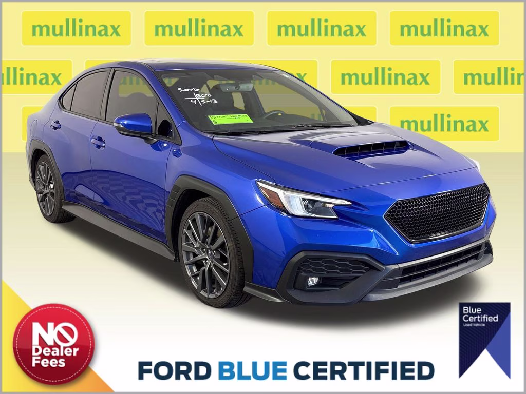 2022 WR Blue Pearl Subaru WRX GT AWD Sedan