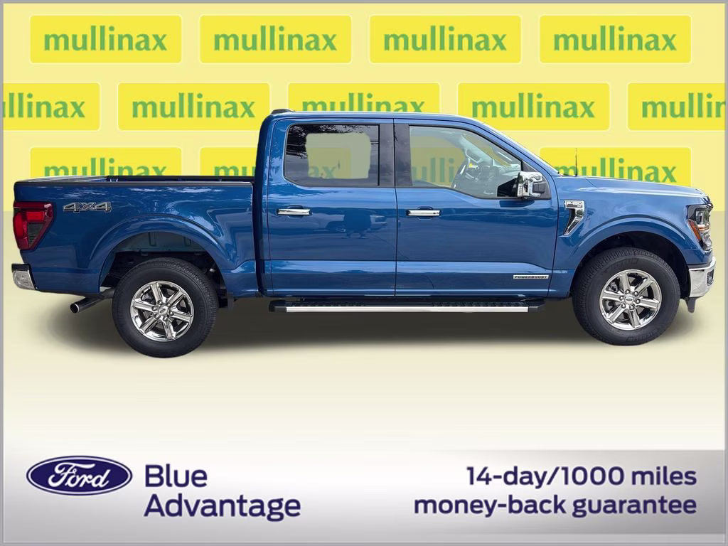 2025 Atlas Blue Metallic Ford F-150 XLT 4X4 Truck