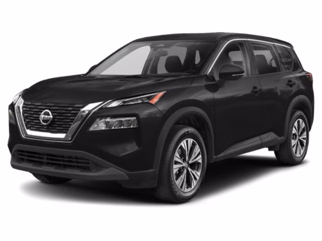 2021 Super Black Nissan Rogue SV FWD SUV