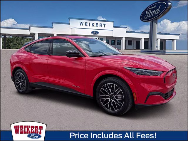 2026 Race Red Ford Mustang Mach-E Premium AWD SUV
