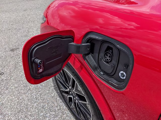 2026 Race Red Ford Mustang Mach-E Premium AWD SUV