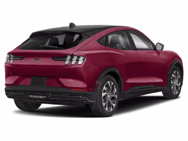 2025 Molten Magenta Metallic Tinted Clearcoat Ford Mustang Mach-E Premium AWD SUV