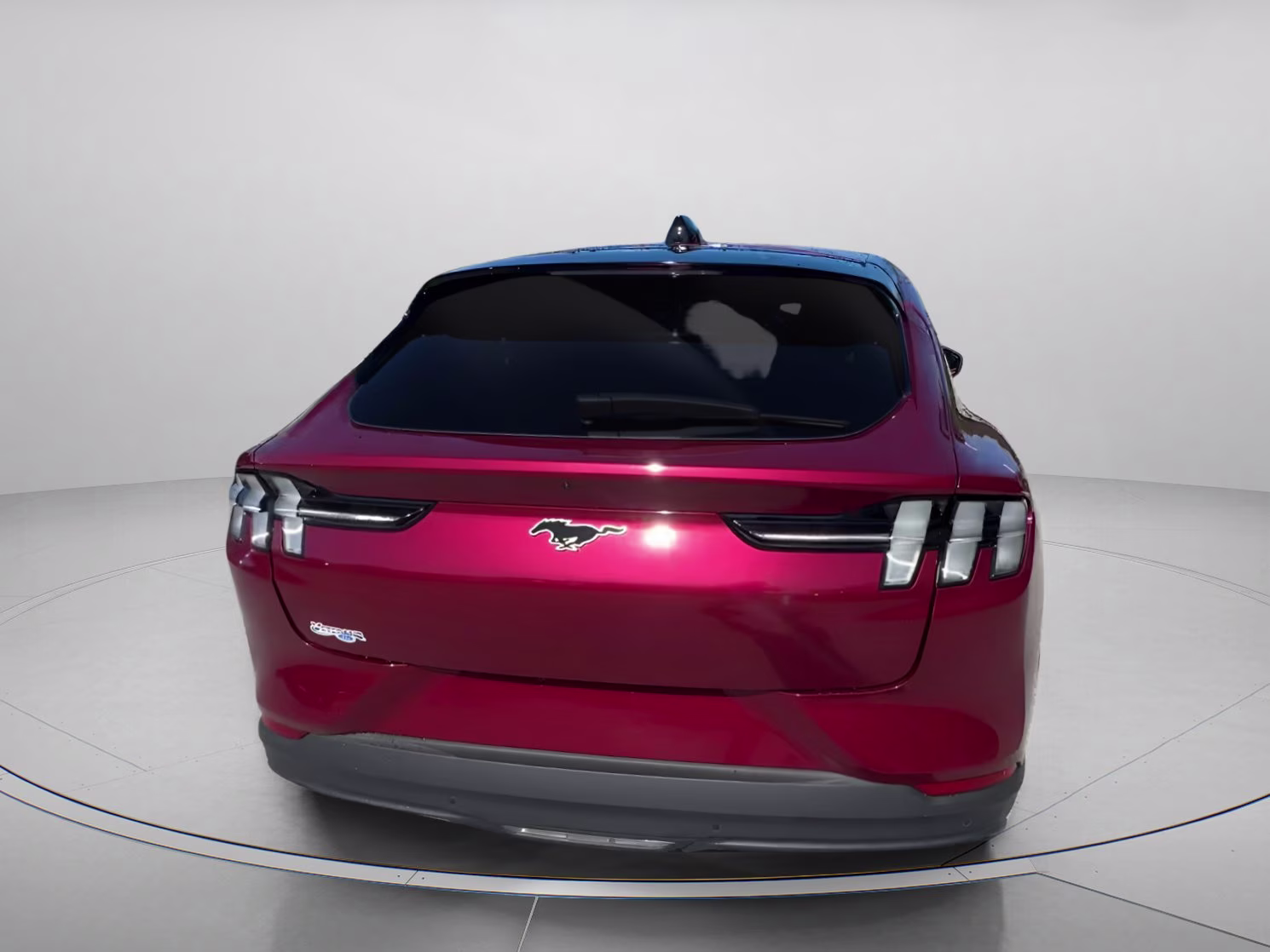 2025 Molten Magenta Metallic Tinted Clearcoat Ford Mustang Mach-E Premium AWD SUV