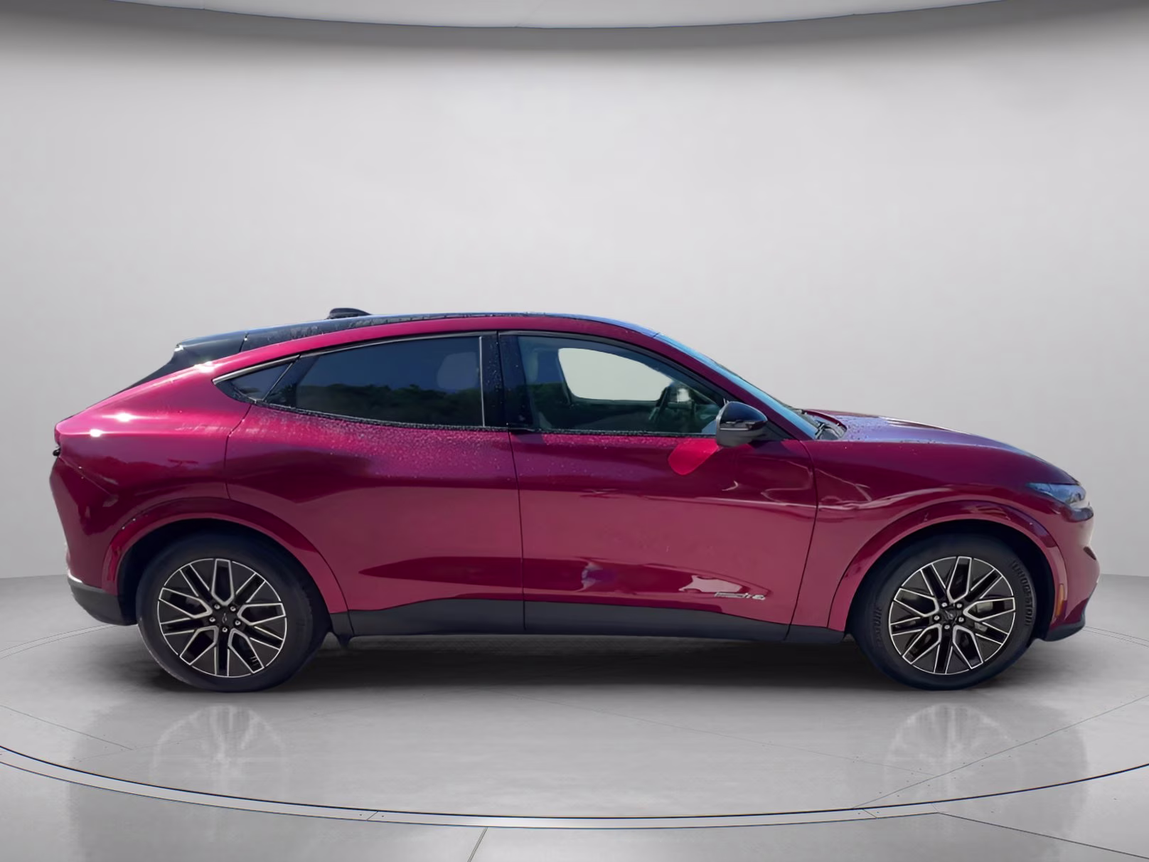 2025 Molten Magenta Metallic Tinted Clearcoat Ford Mustang Mach-E Premium AWD SUV