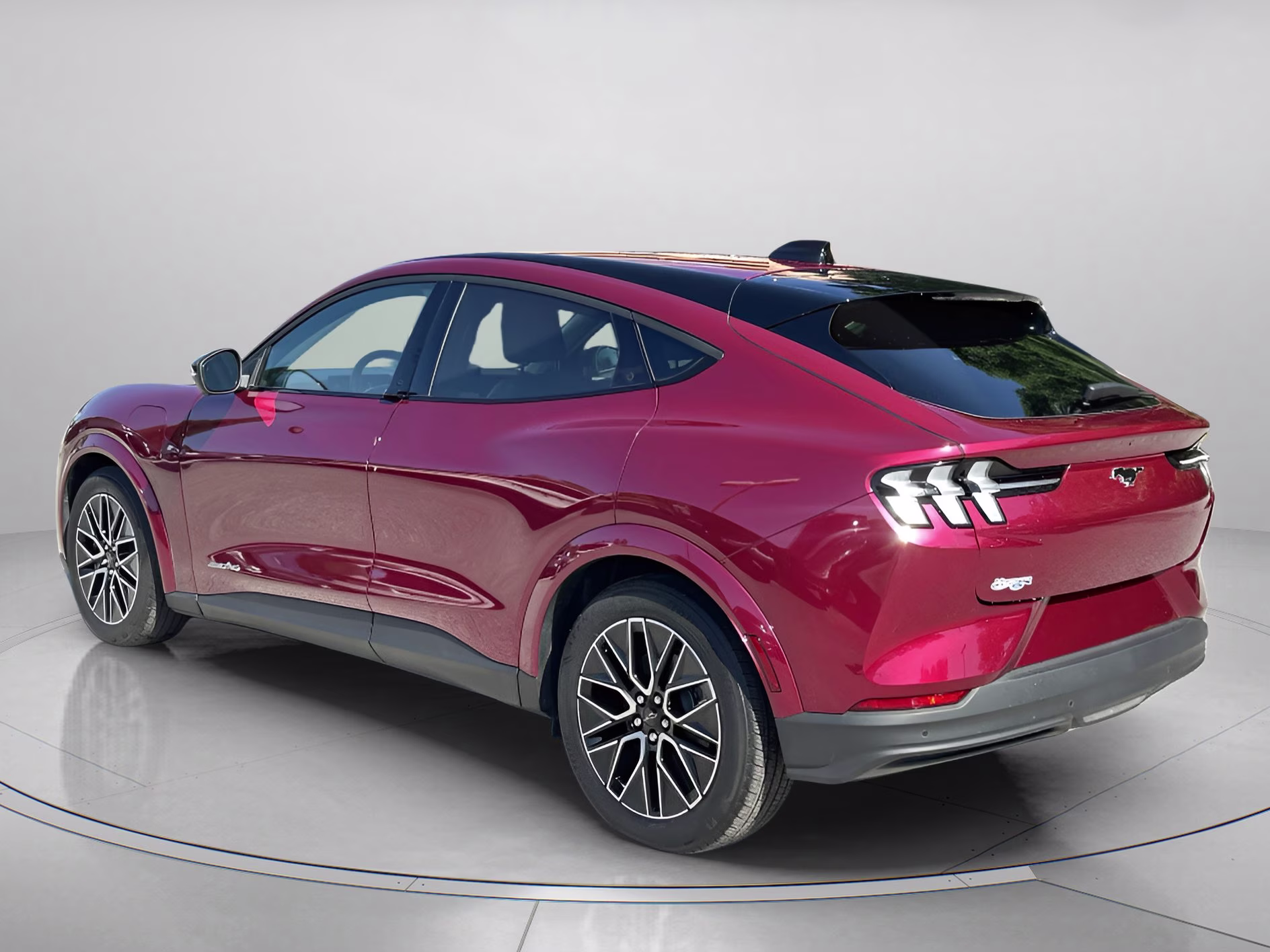 2025 Molten Magenta Metallic Tinted Clearcoat Ford Mustang Mach-E Premium AWD SUV