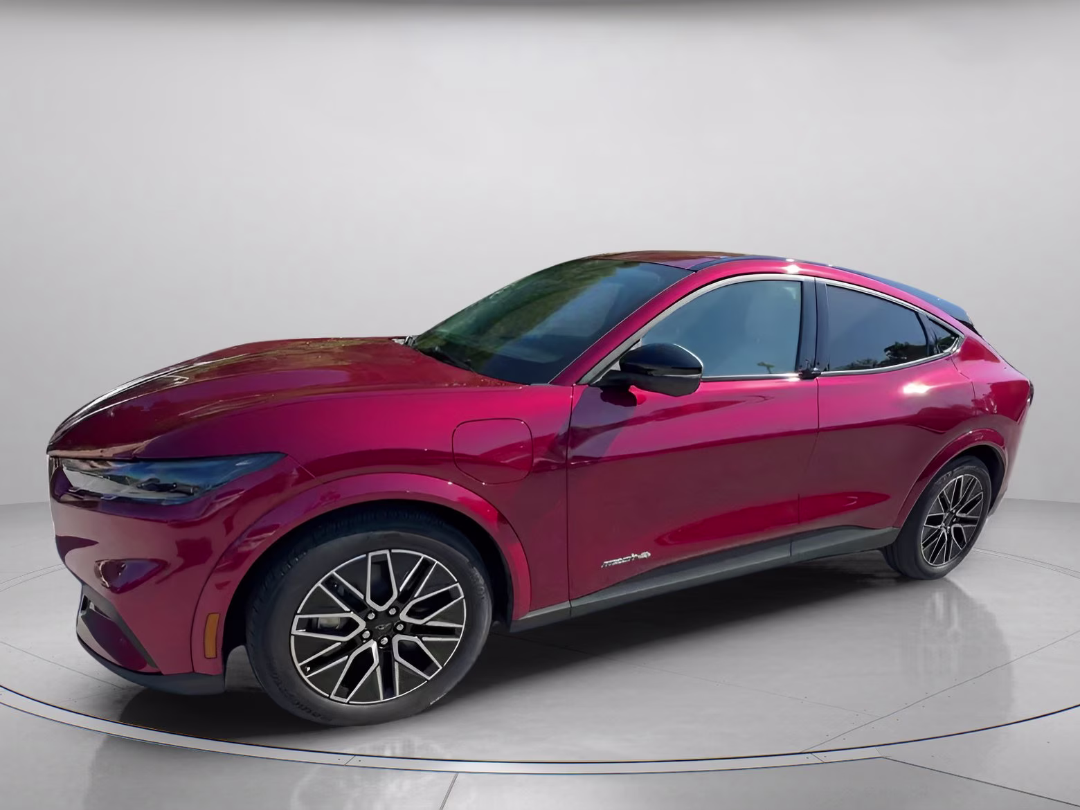 2025 Molten Magenta Metallic Tinted Clearcoat Ford Mustang Mach-E Premium AWD SUV