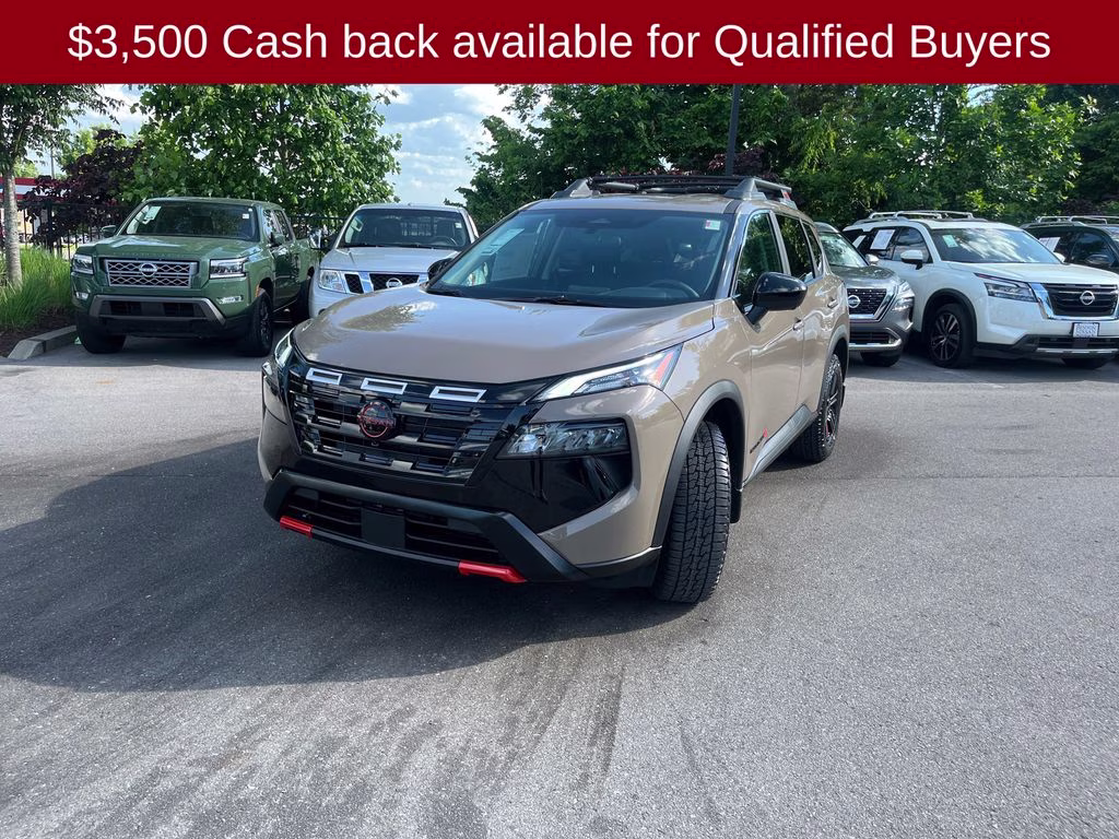 2026 Baja Storm Metallic Nissan Rogue Rock Creek AWD SUV