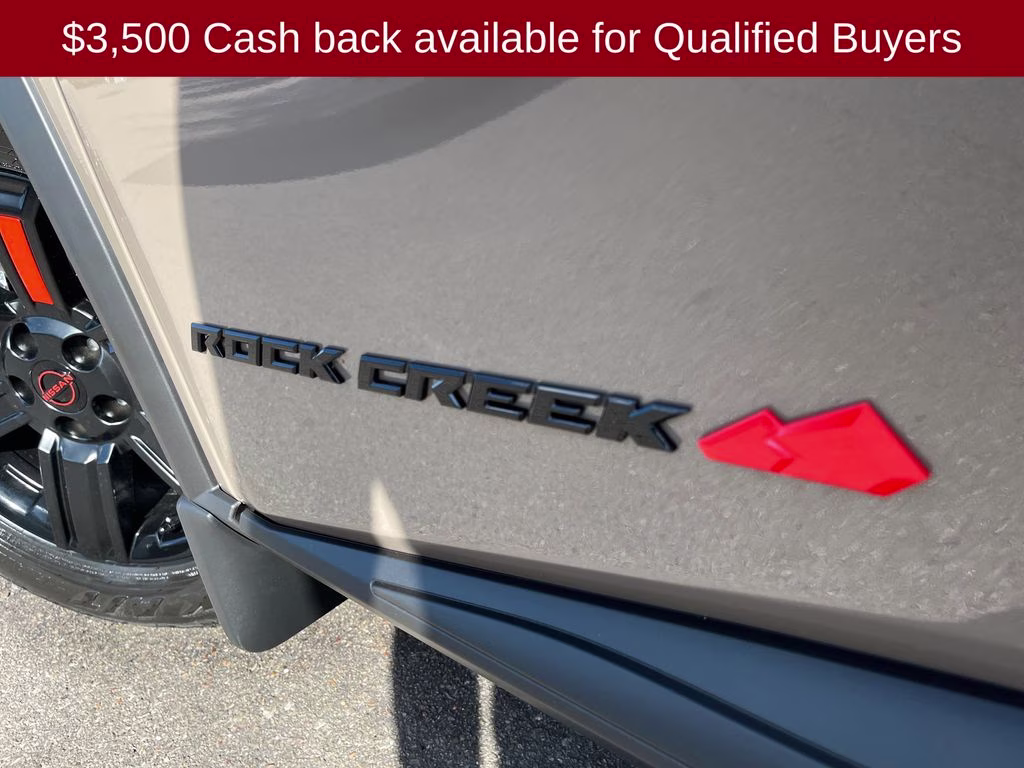 2026 Baja Storm Metallic Nissan Rogue Rock Creek AWD SUV