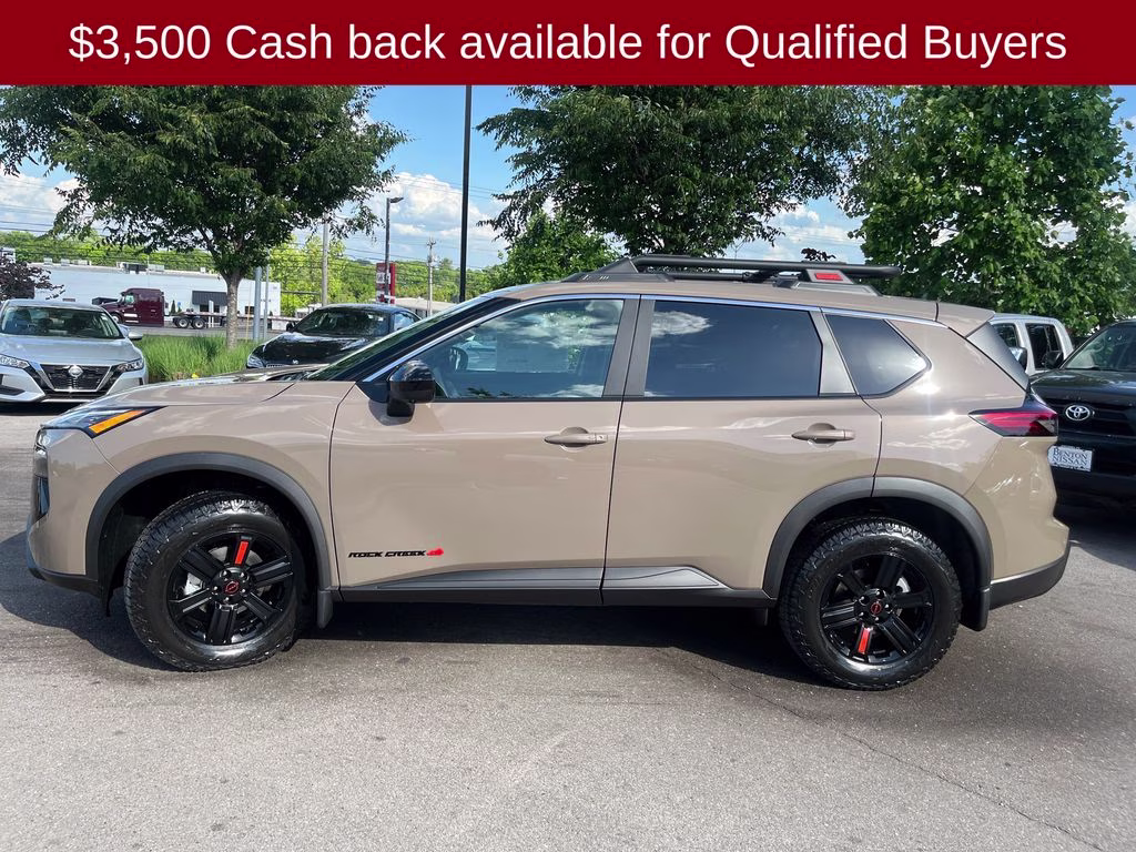 2026 Baja Storm Metallic Nissan Rogue Rock Creek AWD SUV