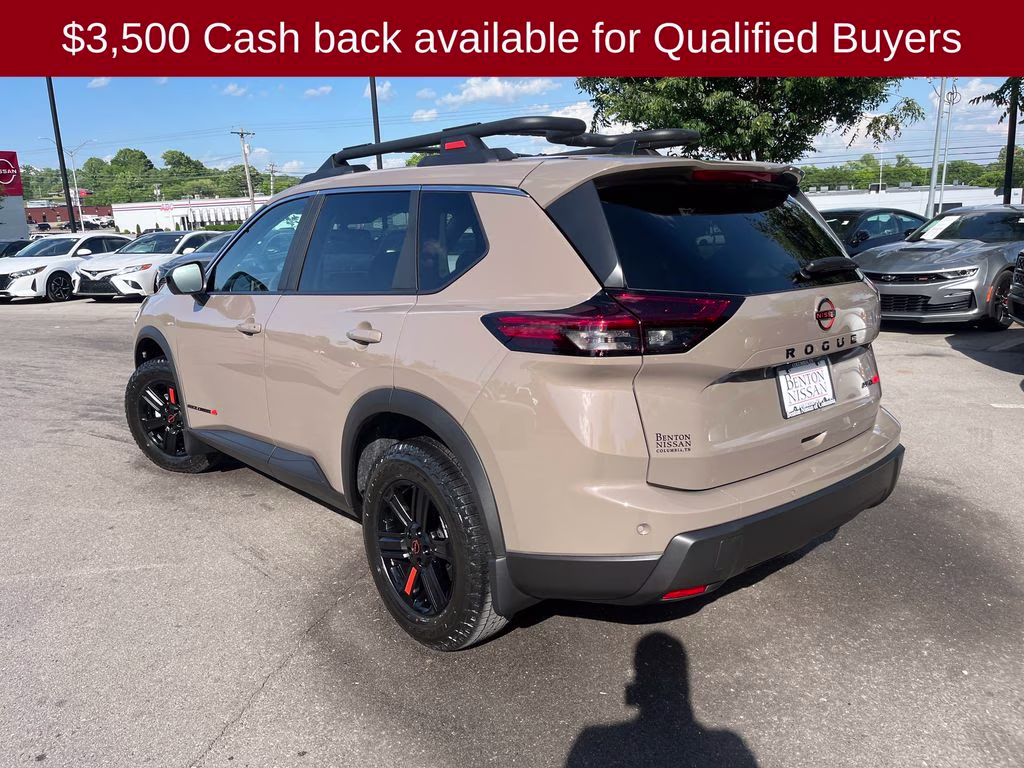 2026 Baja Storm Metallic Nissan Rogue Rock Creek AWD SUV