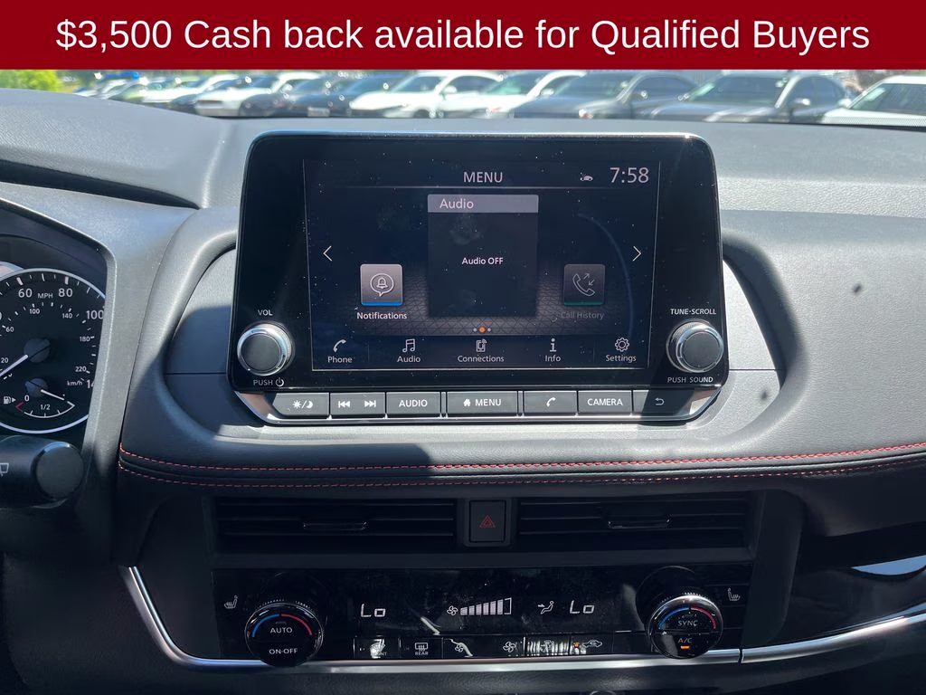 2026 Everest White Pearl Tricoat Nissan Rogue Rock Creek AWD SUV