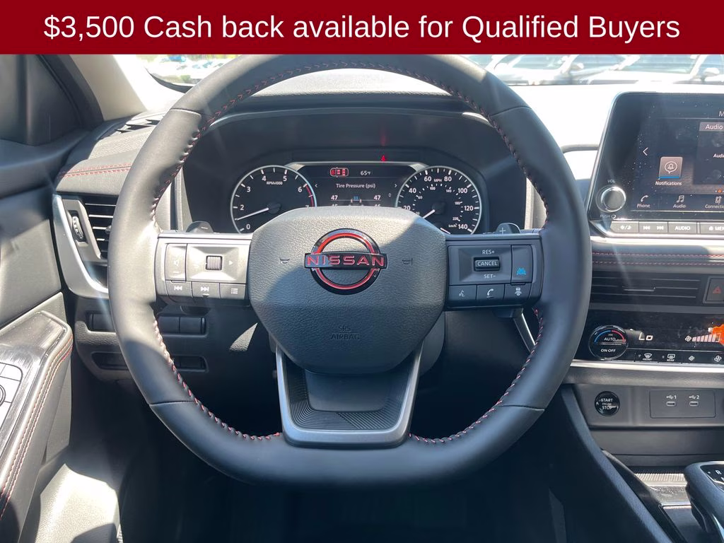2026 Everest White Pearl Tricoat Nissan Rogue Rock Creek AWD SUV