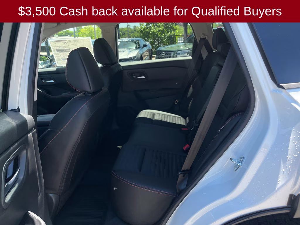 2026 Everest White Pearl Tricoat Nissan Rogue Rock Creek AWD SUV