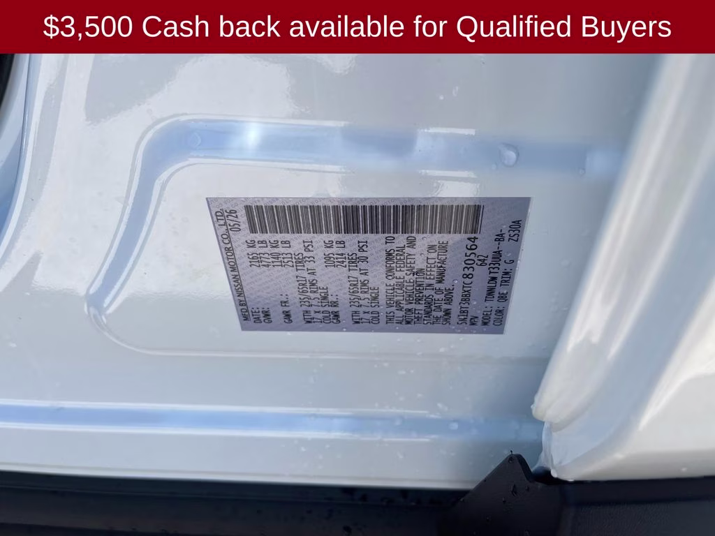 2026 Everest White Pearl Tricoat Nissan Rogue Rock Creek AWD SUV