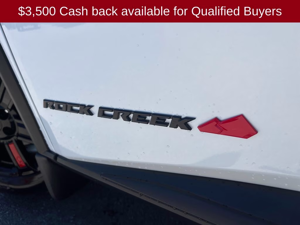 2026 Everest White Pearl Tricoat Nissan Rogue Rock Creek AWD SUV