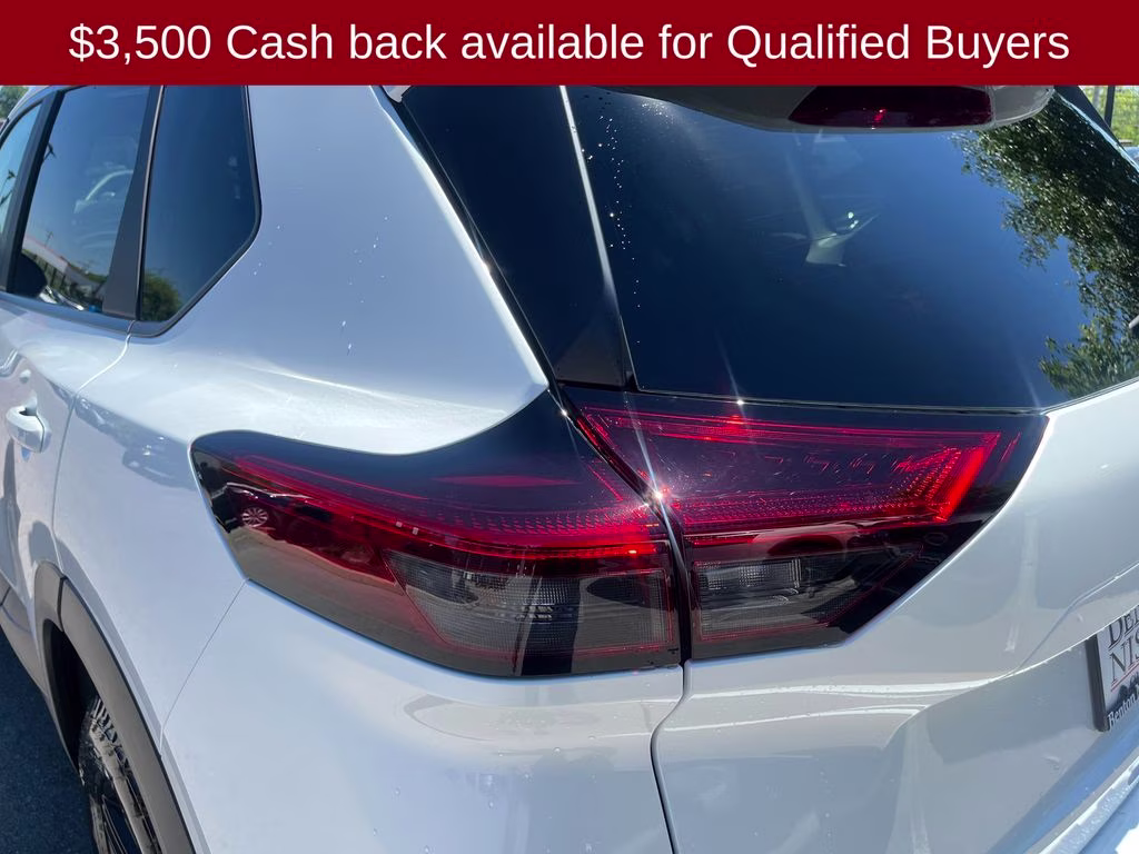 2026 Everest White Pearl Tricoat Nissan Rogue Rock Creek AWD SUV