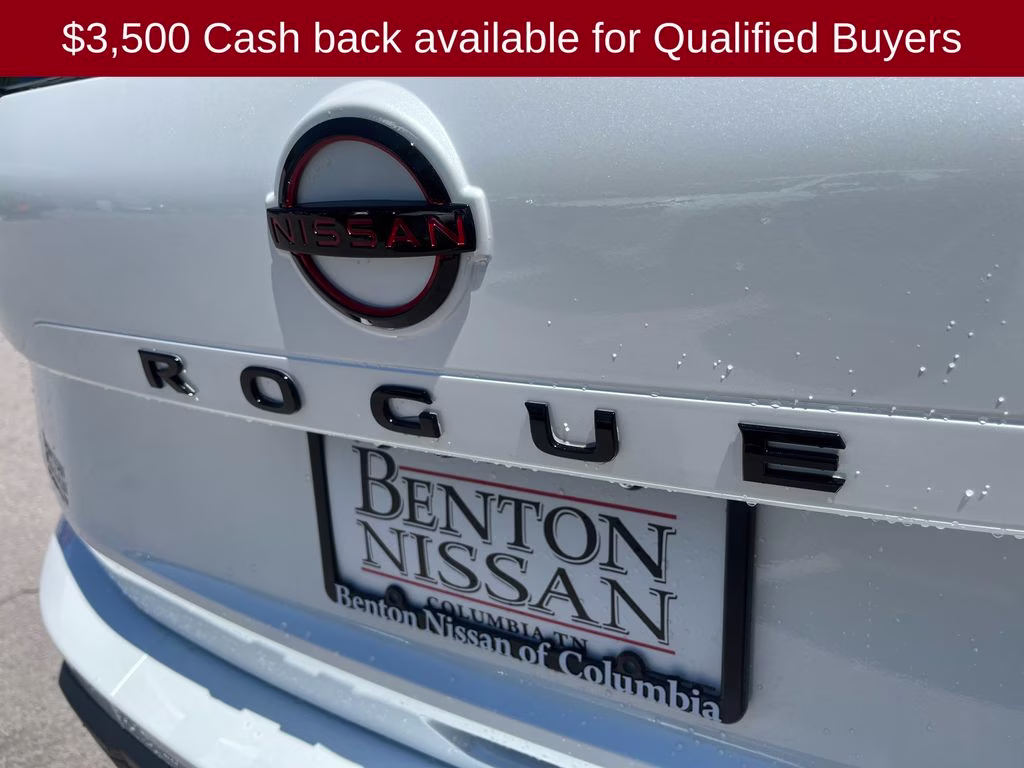 2026 Everest White Pearl Tricoat Nissan Rogue Rock Creek AWD SUV