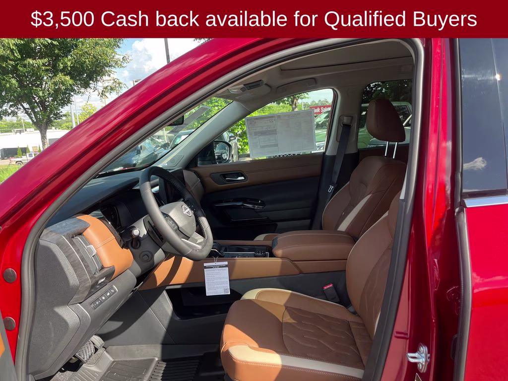 2026 Scarlet Ember Tintcoat Nissan Pathfinder Platinum 4X4 SUV