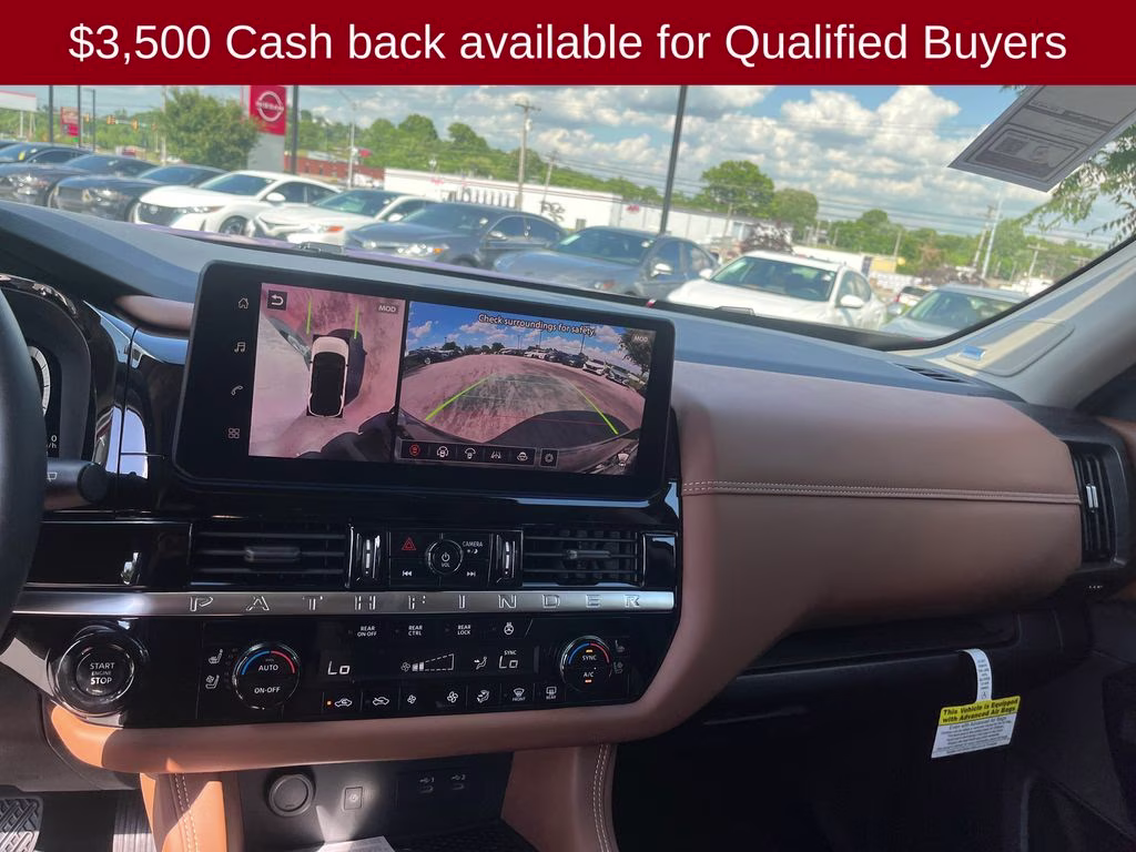 2026 Scarlet Ember Tintcoat Nissan Pathfinder Platinum 4X4 SUV