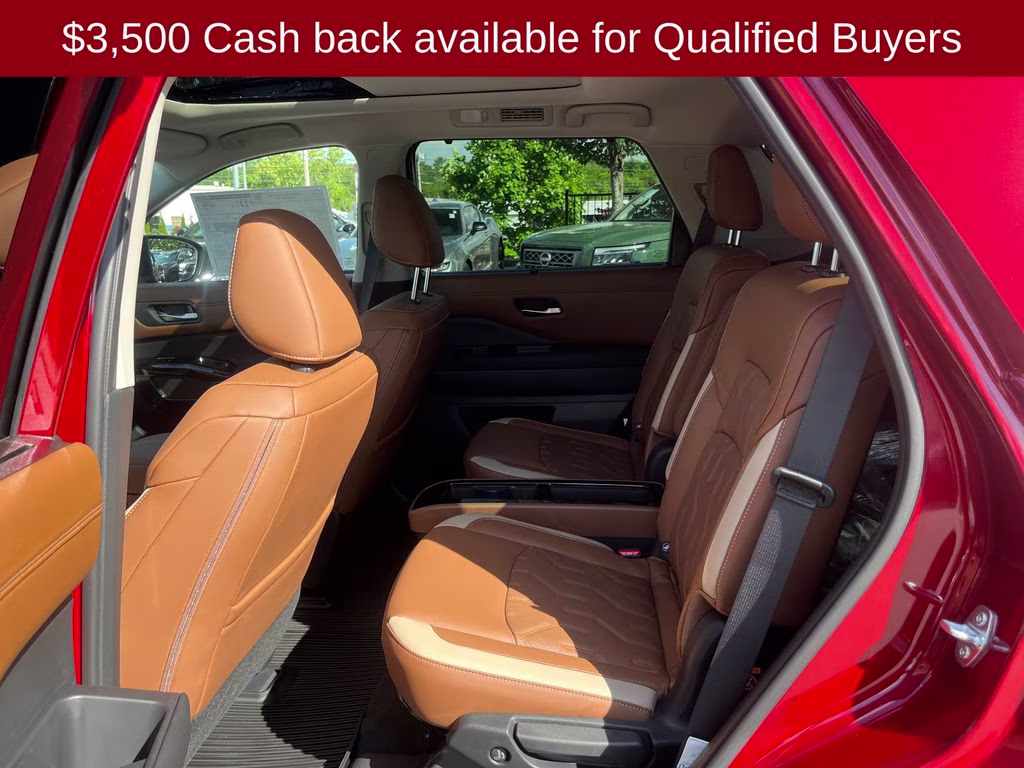 2026 Scarlet Ember Tintcoat Nissan Pathfinder Platinum 4X4 SUV