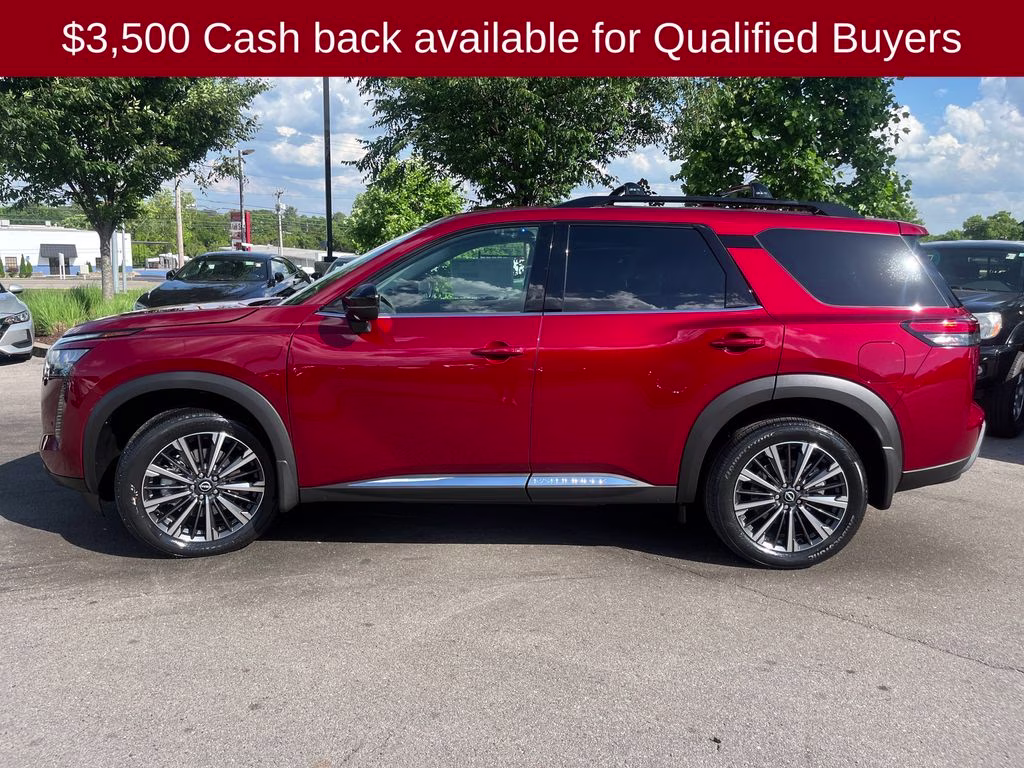 2026 Scarlet Ember Tintcoat Nissan Pathfinder Platinum 4X4 SUV