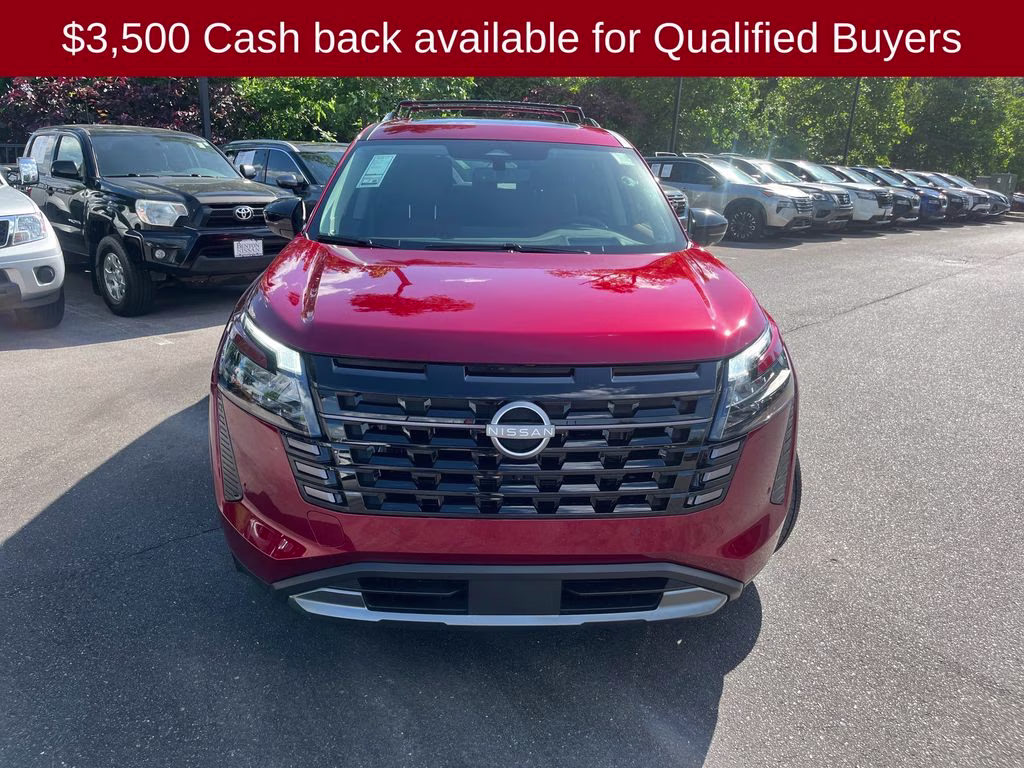 2026 Scarlet Ember Tintcoat Nissan Pathfinder Platinum 4X4 SUV