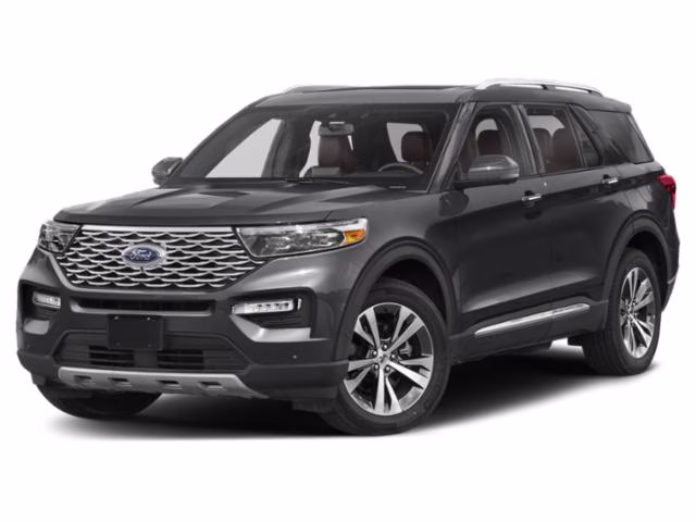 2021 Black Metallic Ford Explorer Platinum 4X4 SUV