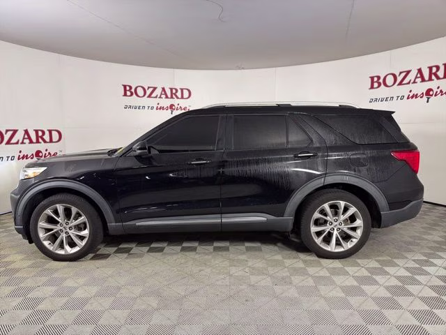 2021 Black Metallic Ford Explorer Platinum 4X4 SUV