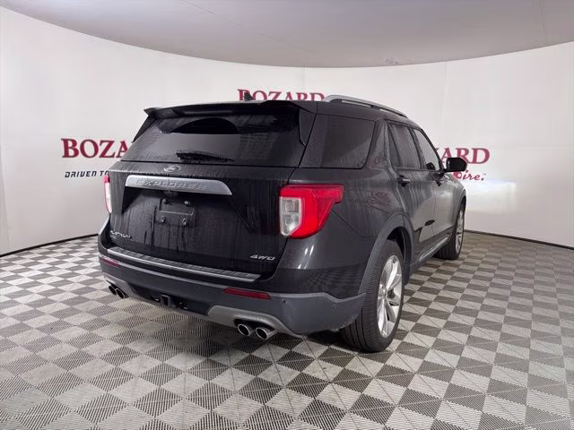 2021 Black Metallic Ford Explorer Platinum 4X4 SUV