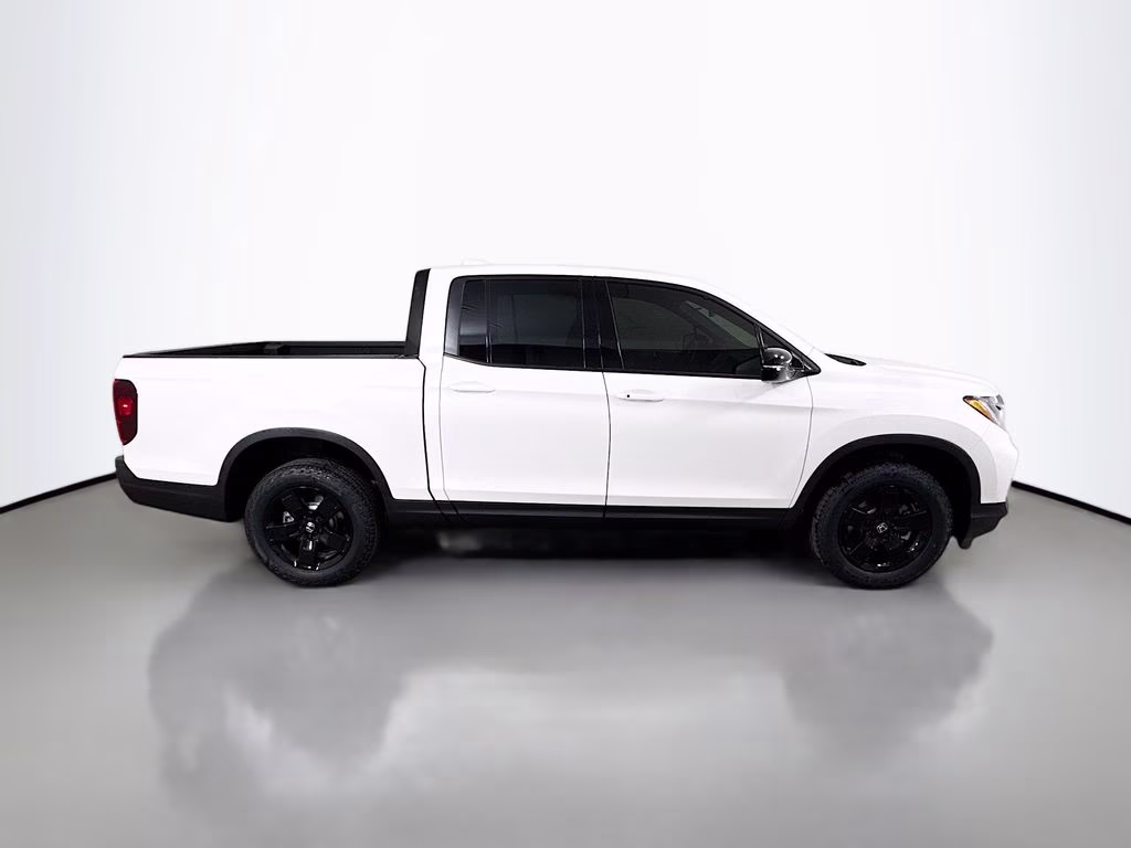 2026 Platinum White Pearl Honda Ridgeline Black Edition AWD Truck