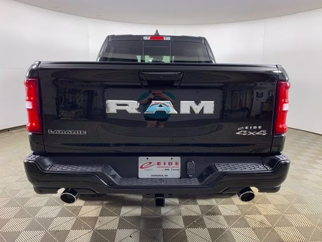 2026 Diamond Black Crystal Pearlcoat Ram 1500 Laramie 4X4 Truck