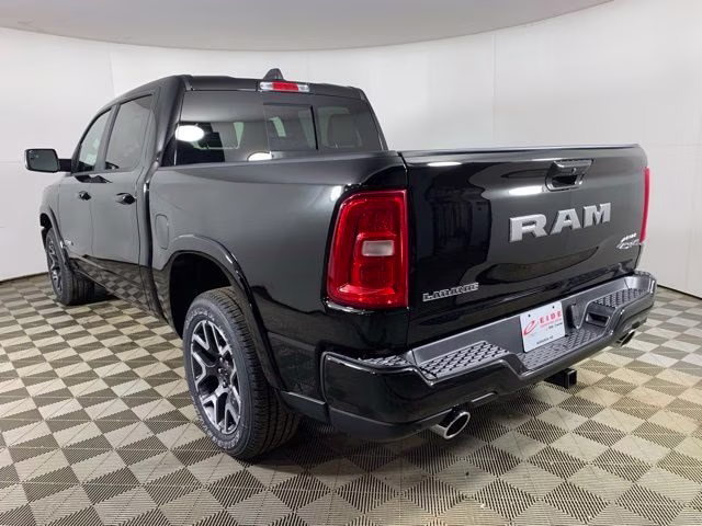 2026 Diamond Black Crystal Pearlcoat Ram 1500 Laramie 4X4 Truck