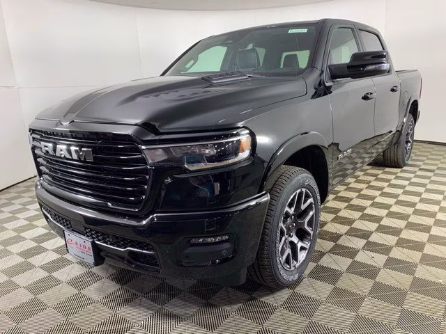 2026 Diamond Black Crystal Pearlcoat Ram 1500 Laramie 4X4 Truck