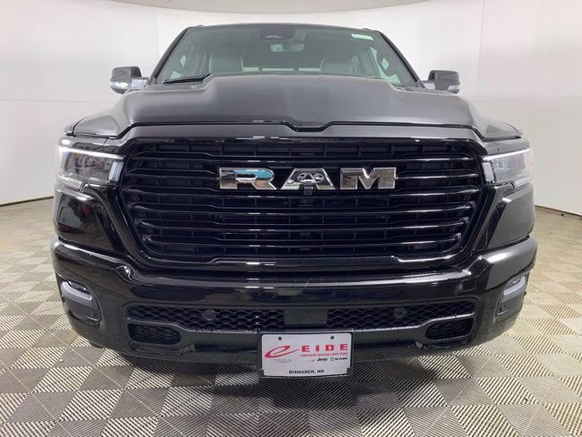 2026 Diamond Black Crystal Pearlcoat Ram 1500 Laramie 4X4 Truck