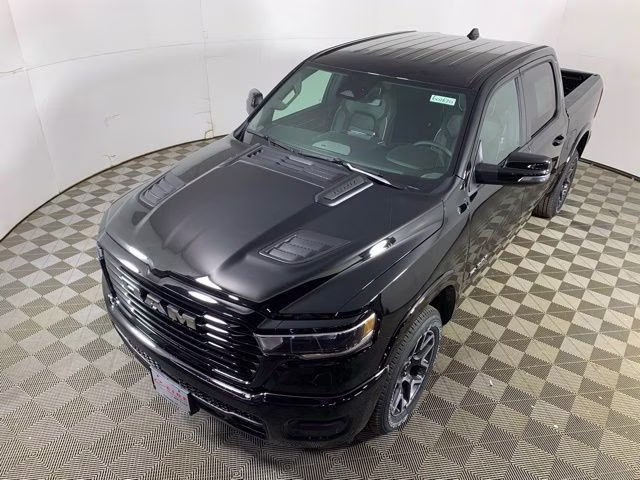 2026 Diamond Black Crystal Pearlcoat Ram 1500 Laramie 4X4 Truck