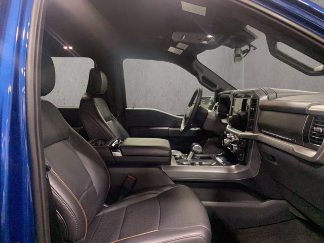 2025 Blue Metallic Ford F-150 Lariat 4X4 Truck