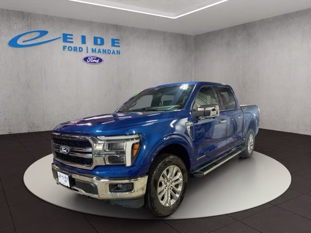 2025 Blue Metallic Ford F-150 Lariat 4X4 Truck