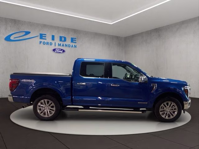 2025 Blue Metallic Ford F-150 Lariat 4X4 Truck