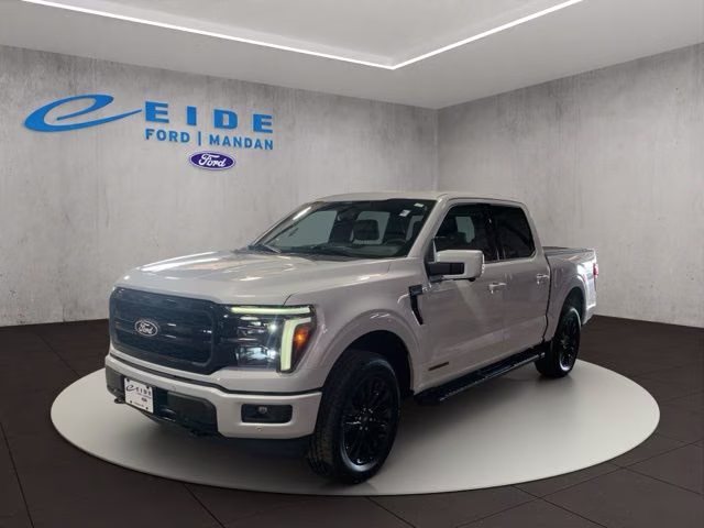 2025 White Metallic Ford F-150 Lariat 4X4 Truck