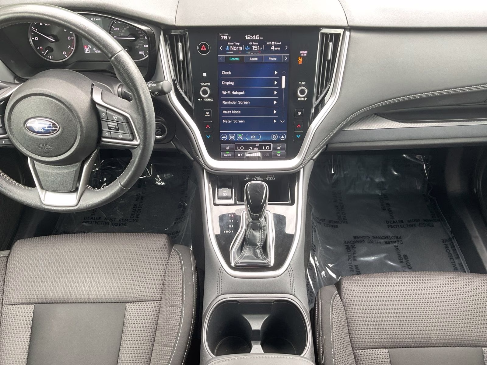 2023 Crystal Black Silica Subaru Outback Premium AWD SUV