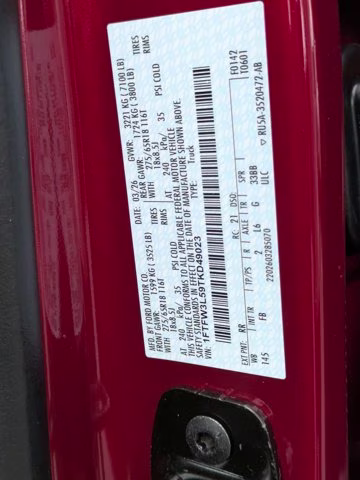 2026 Ruby Red Ford F-150 XLT 4X4 Truck